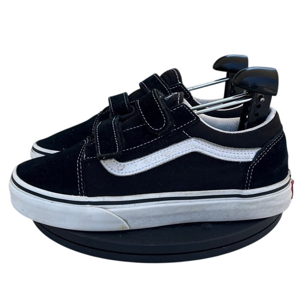 Kids Vans Old Skool VN0A4UI16BT Suede Sports Athletic Sneaker Shoes SZ 5 Black